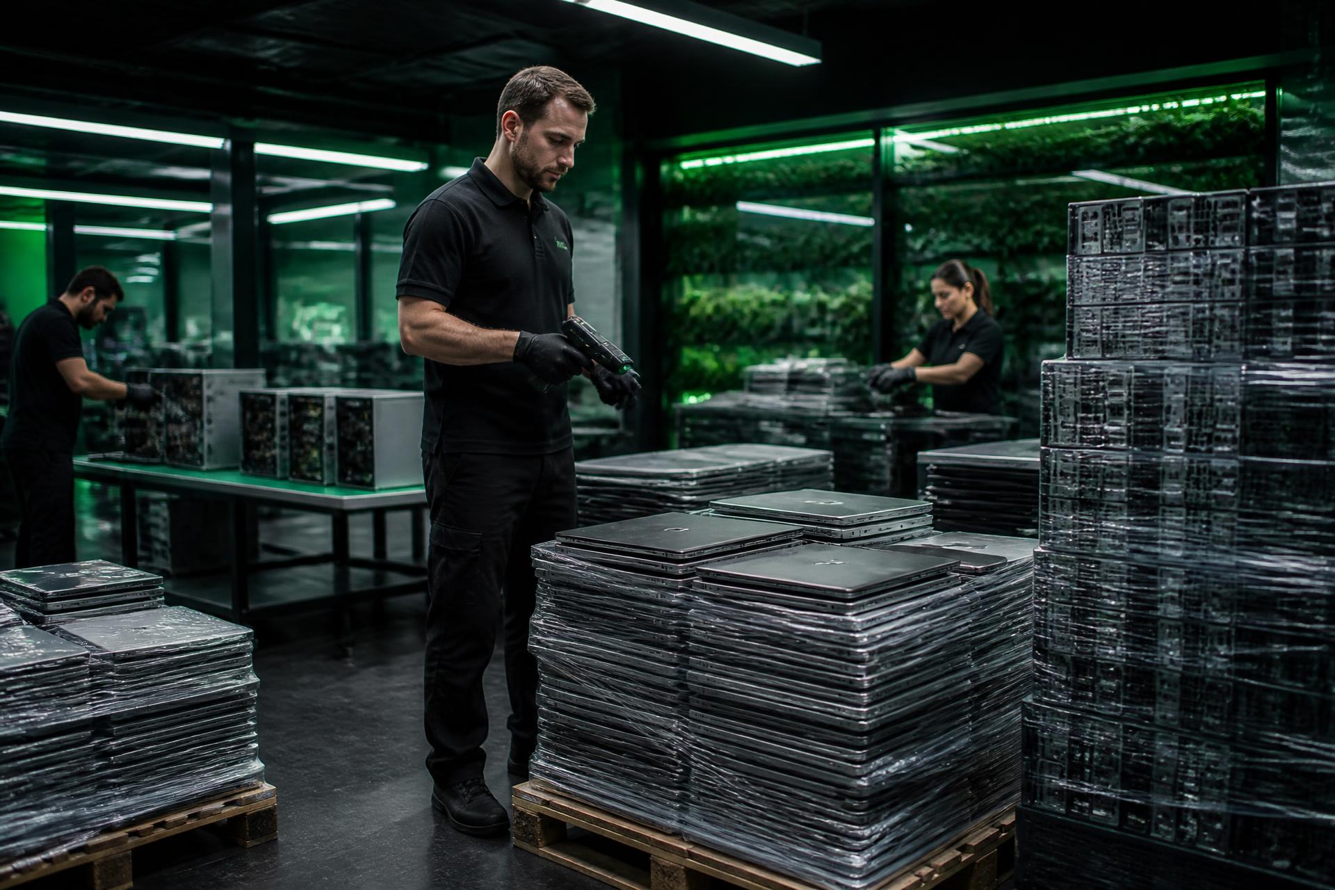 Inside the Arizona E-Waste processing facility